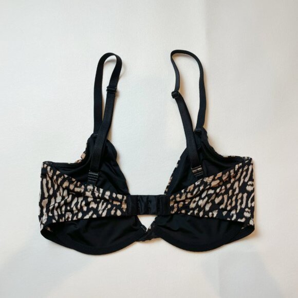 NWOT Victoria's Secret Bra 34DD Unlined Demi Leopard B1458 - Picture 3 of 8